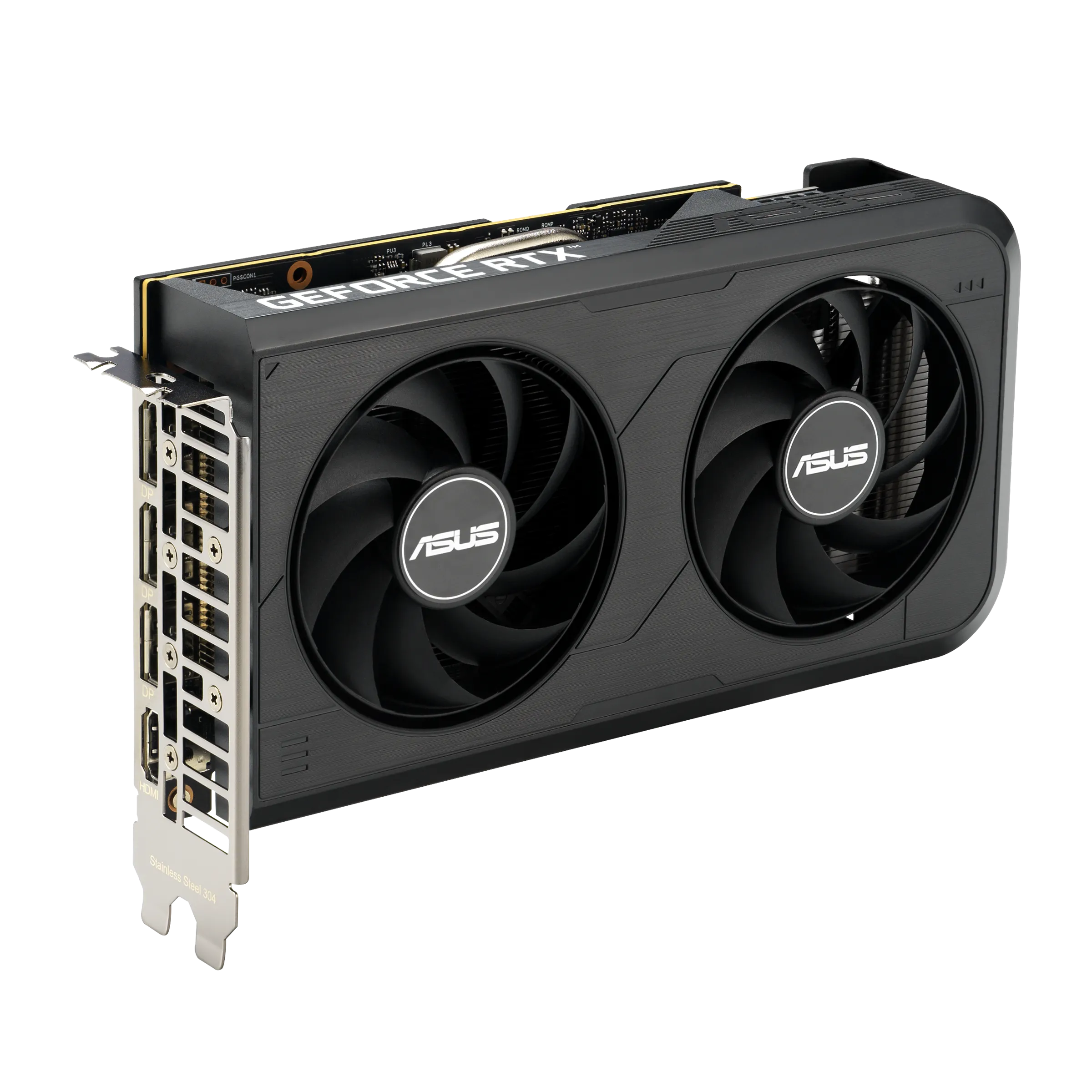 Видеокарта Asus Dual GeForce RTX 5050 8GB GDDR6 OC Edition (DUAL-RTX5050-O8G) [8 ГБ, GDDR6, 128 бит, HDMI, DisplayPort (3 шт)]