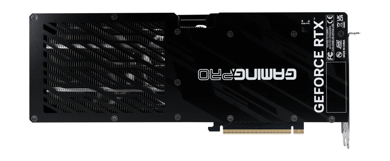 Видеокарта Palit GeForce RTX 5080 GamingPro V1 (NE75080019T2-GB2031Y) [16 ГБ, GDDR7, 256 бит, HDMI, DisplayPort (3 шт)]