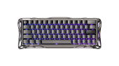 Клавиатура Gravastar Mercury V60 Pro GunMetal [Магнитная, проводная, клавиш - 64, подсветка, черная]