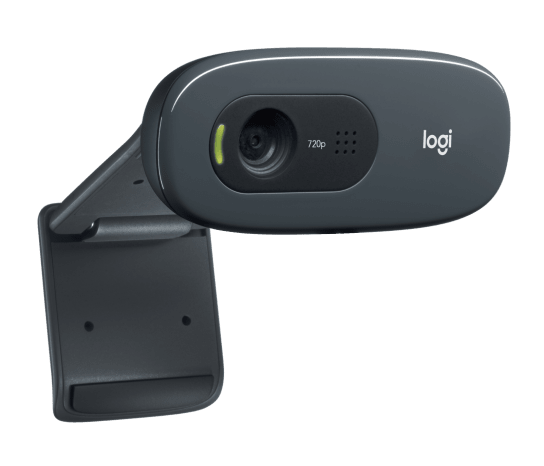 Веб-камера LOGITECH C270 HD Webcam (960-001063) - Черный- USB