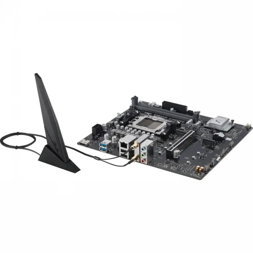 Материнская плата Asus A620M-F GAMING WIFI (A620M-F GAMING WIFI) [AM5, AMD A620, 2xDDR 5, 2xM.2, 1xPCI-E x16, Micro-ATX]