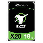 Жесткий диск Seagate Exos X20 (ST18000NM003D) [18 ТБ, 3.5", SATA III, 7200 об./мин, кэш - 256 МБ, корпоративного класса]