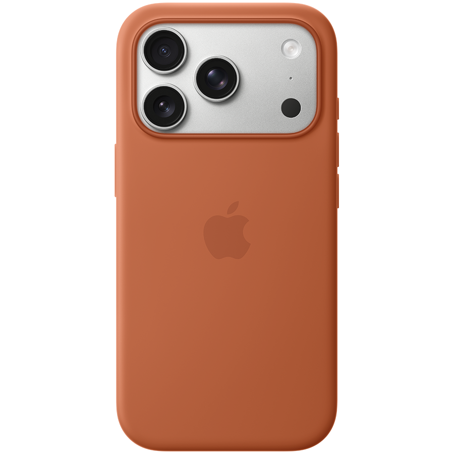 iPhone 17 Pro Silicone Case with MagSafe - Terra Cotta (MGFJ4ZM/A), Model A3559