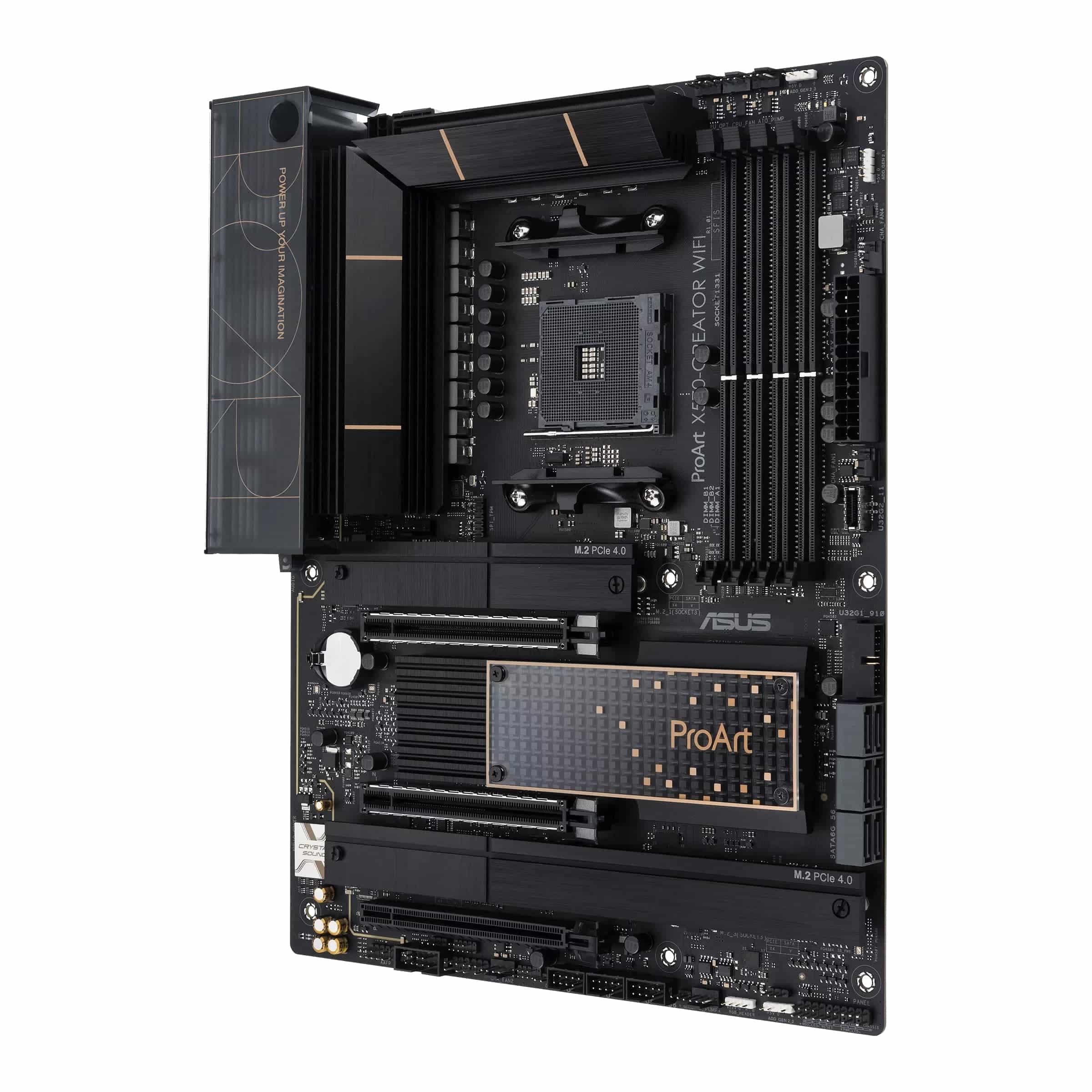 Материнская плата ASUS PROART X570-CREATOR WIFI [AM4, AMD X570, 4xDDR 4, 3xM.2, 2xPCI-E x16, Standard-ATX]