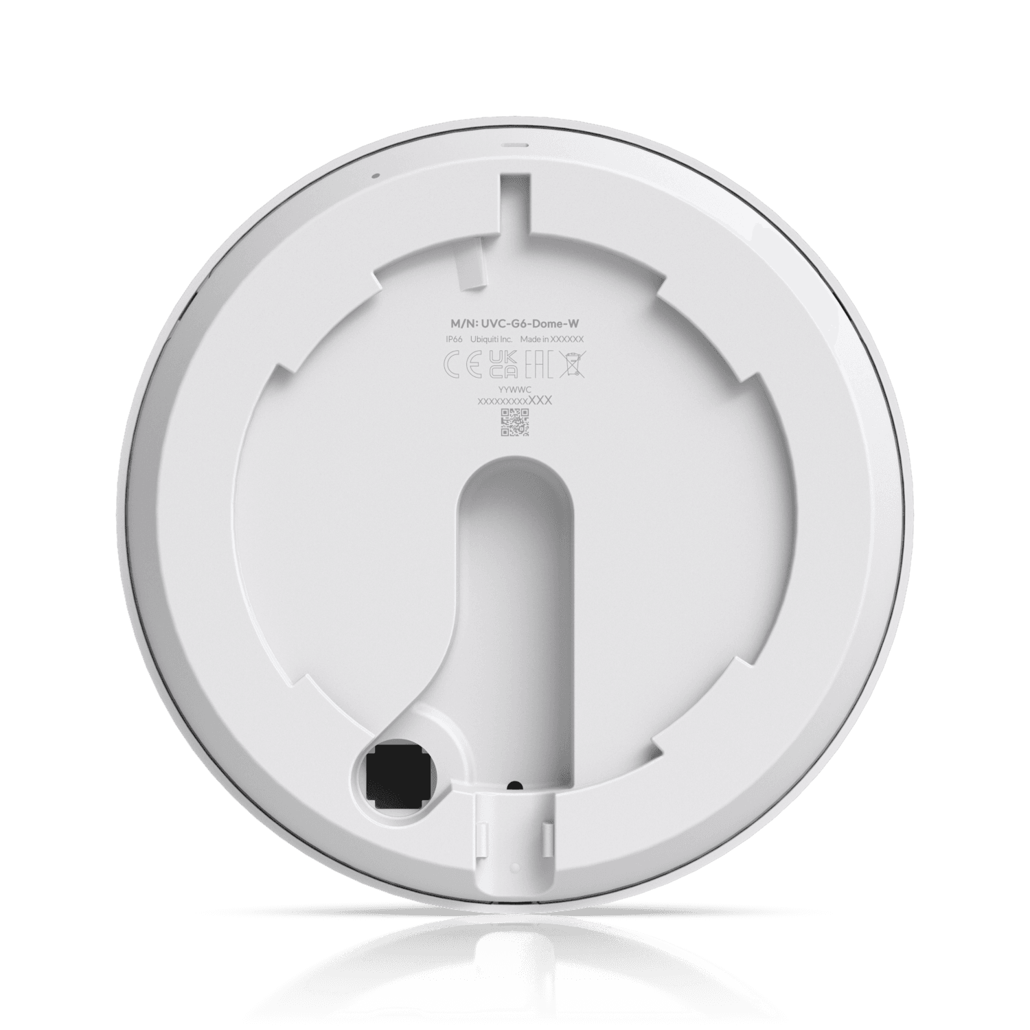 UBIQUITI UniFi Enterprise G6 Dome (UVC-G6-DOME-W) 4K PoE camera