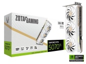 Видеокарта Zotac RTX 5070 Ti SOLID CORE OC White Edition(ZT-B50710Q2-10P) [16 ГБ, GDDR7, 256 бит, HDMI, DisplayPort (3 шт)]