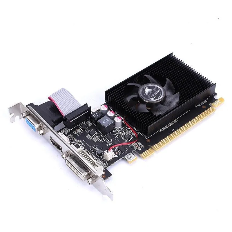 Видеокарта Colorful GeForce GT 710 (GT710-2GD3-V) [2 ГБ, GDDR3, 64 бит, VGA, DVI, HDMI]