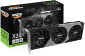 Видеокарта Inno3D GeForce RTX5070 X3 OC (N50703-12D7X-195064L) [12 ГБ, GDDR7, 192 бит, HDMI, DisplayPort (3 шт)]