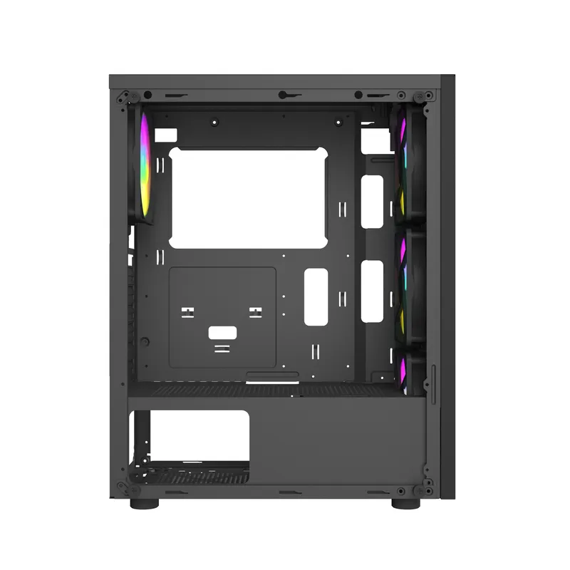 Корпус Wintek Magic L204-B-M TG [Midi Tower, 4x 120 мм FRGB, черный]