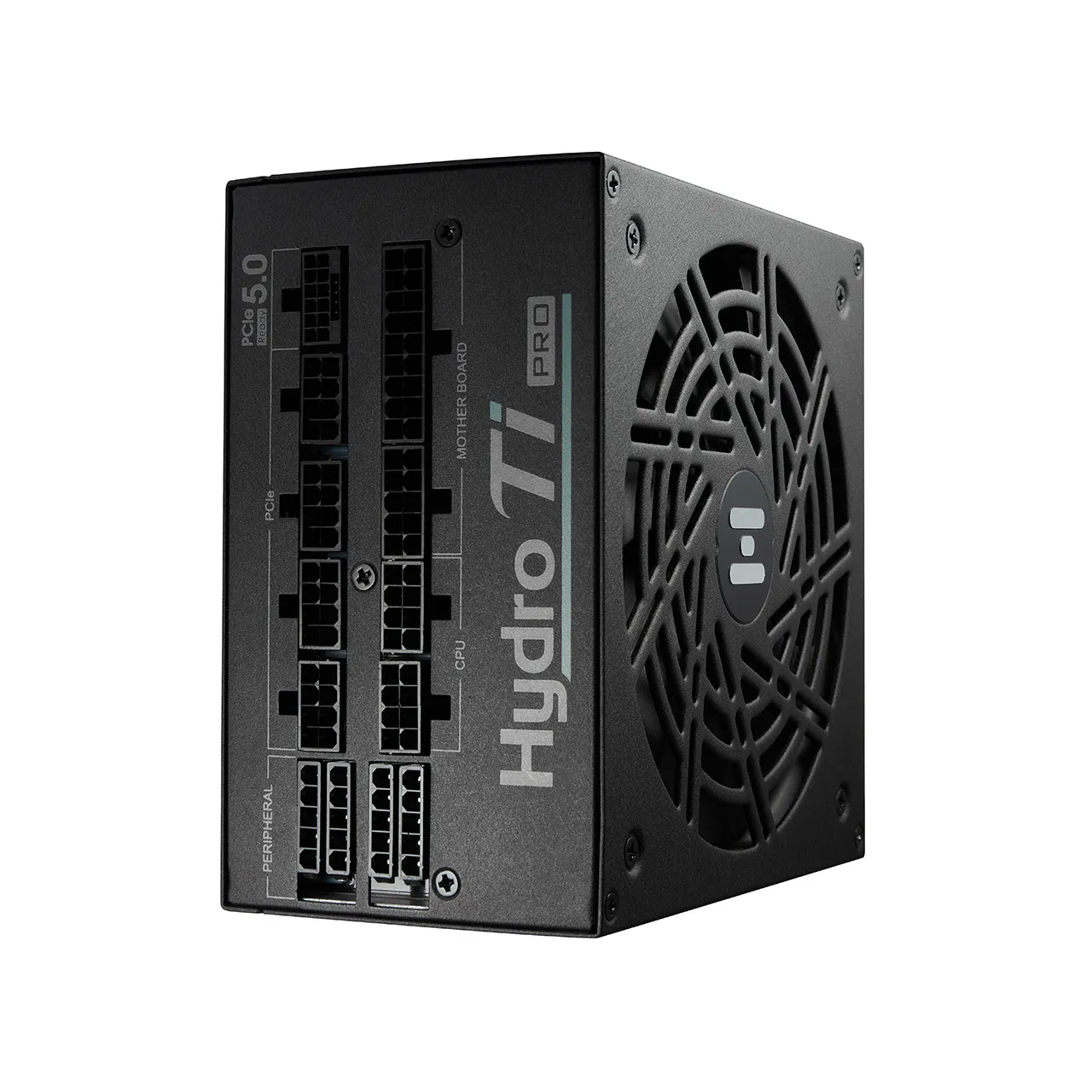 Блок питания FSP Hydro Ti PRO 1000W (HTI-1000M) [1000 Вт, 80 PLUS Titanium, 12x SATA, 1 x 16 pin (12VHPWR), 5 x 6+2 pin PCIe, 2x 4+4 pin CPU, EPS12V, ATX]