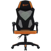 Игровое кресло CANYON  gaming chair Wave MCH02 Mesh (CNE-MCH02) черный + оранжевый