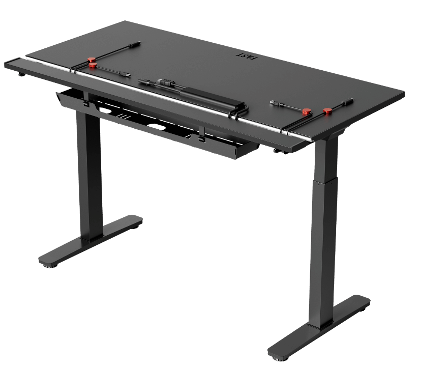 Компьютерный стол 1STPLAYER F.A.S.T (FAST-1470-RGB-BK) 