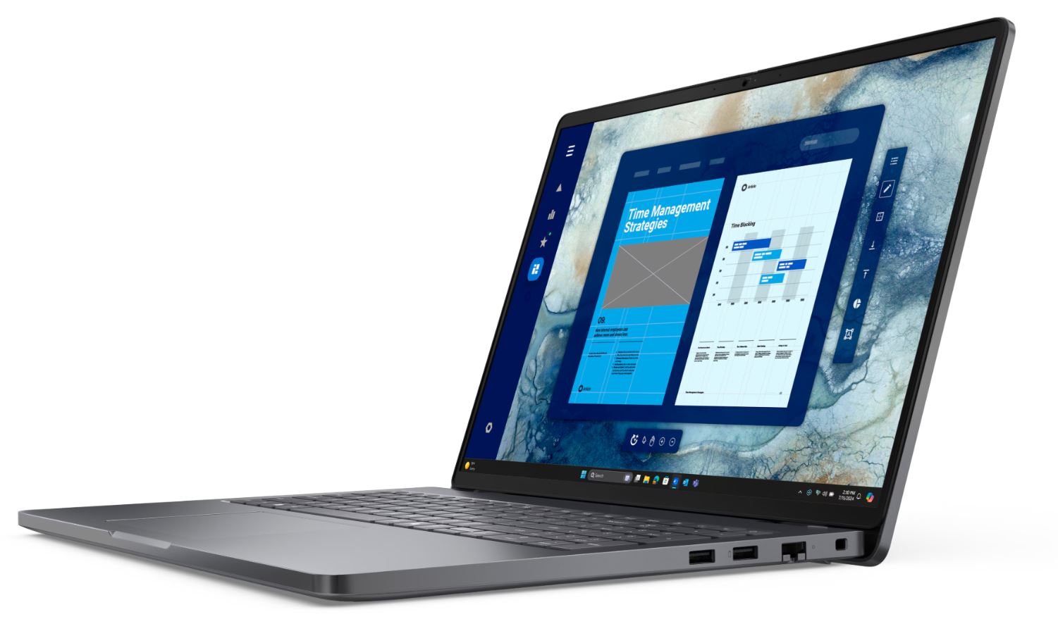 Ноутбук Dell Pro 16 PC16250 (BTO106_PC16250_EMEA_210-BQHB) [16", Core Ultra 5 235U, 32 ГБ ОЗУ, 512 ГБ SSD, Windows 11 Pro]