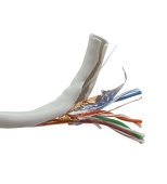 Кабель сетевой ExeGate FUTP4-C5e-CU-S24-IN-PVC-GY-305 бухта Cable FTP, (~305м)