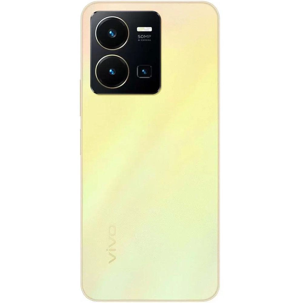 Смартфон Vivo Y35 4 ГБ 128 ГБ золотистый