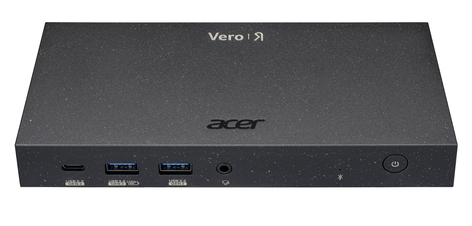 Док-станция USB Type-C Acer EU/CH кабель питания/Power button, 1 x Headset / speaker jack (3.5 mm), 