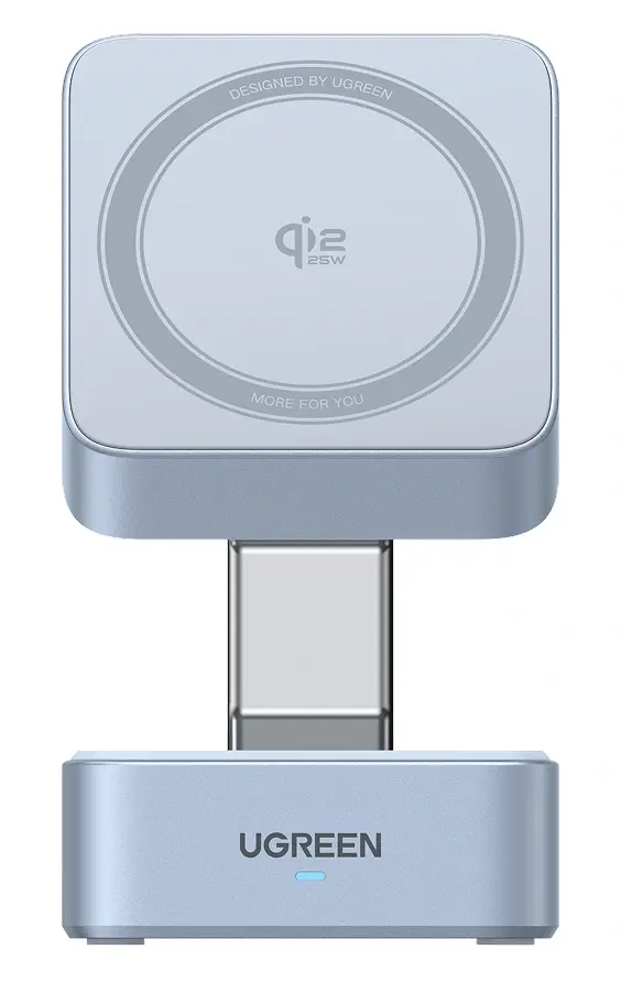 Беспроводная зарядка Ugreen W752 55960B 2-in-1/25W Magnetic Wireless Charger