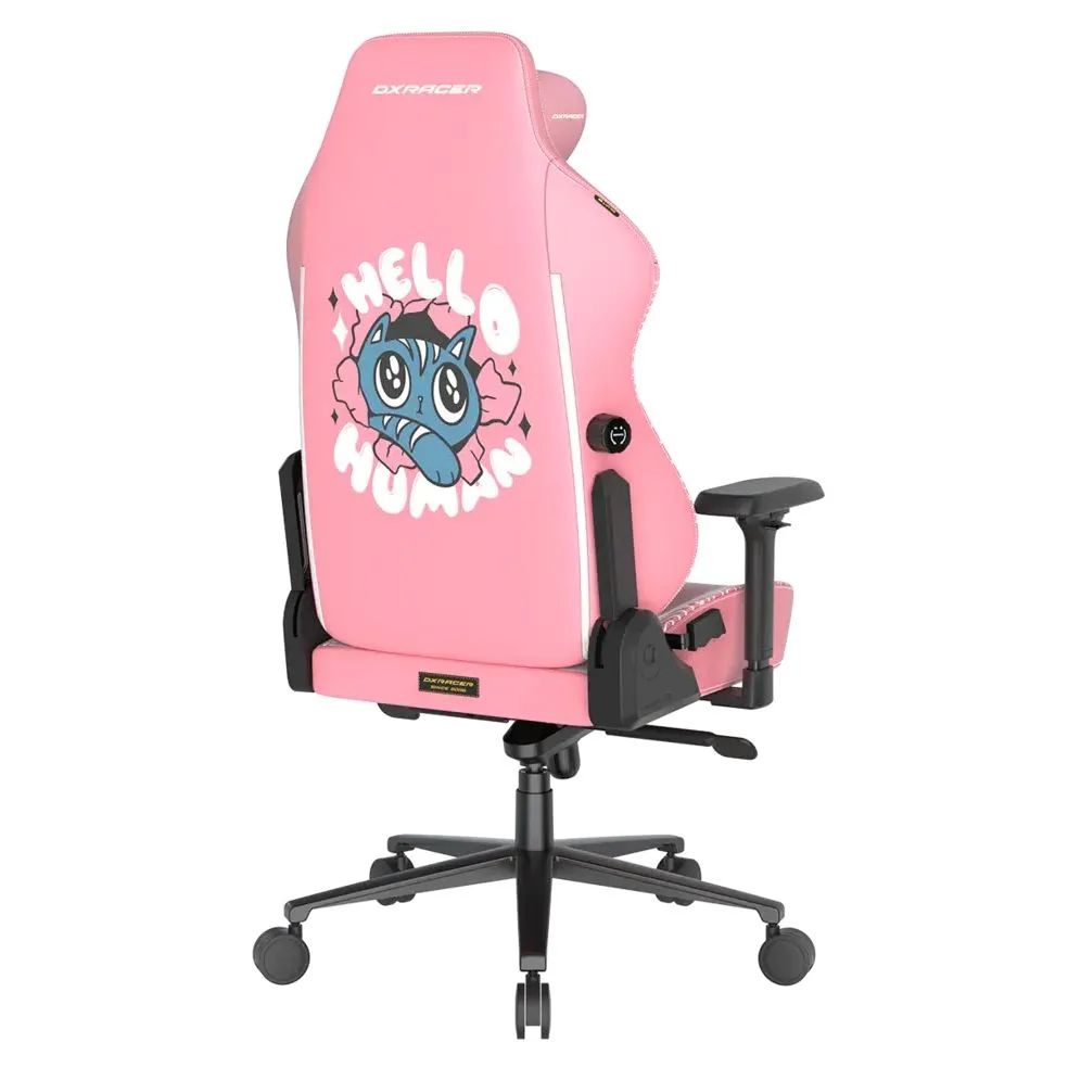 Игровое компьютерное кресло DX Racer Craft Hallo cat Pink (CRA-008-P-H1), розовый
