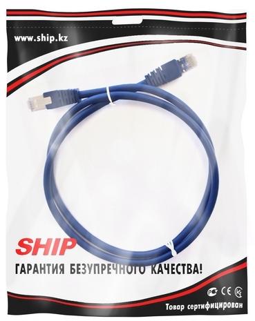Патч Корд SHIP S7025BL0100-P Cat.6/ FTP/ LSZH/ RJ-45/ 1 м - купить в интернет-магазине Forcecom.kz Патч Корд SHIP S7025BL0100-P Cat.6/ FTP/ LSZH/ RJ-45/ 1 м
