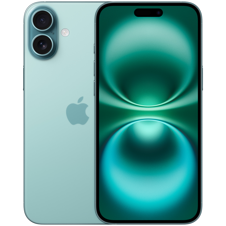 iPhone 16 Plus (MXY53HX/A) 256GB Teal, Model A3290