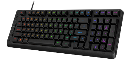 Клавиатура HyperX Eve 1800 (B7JE0AA#ABA) [Мембранная, проводная, клавиш -, подсветка, черная]