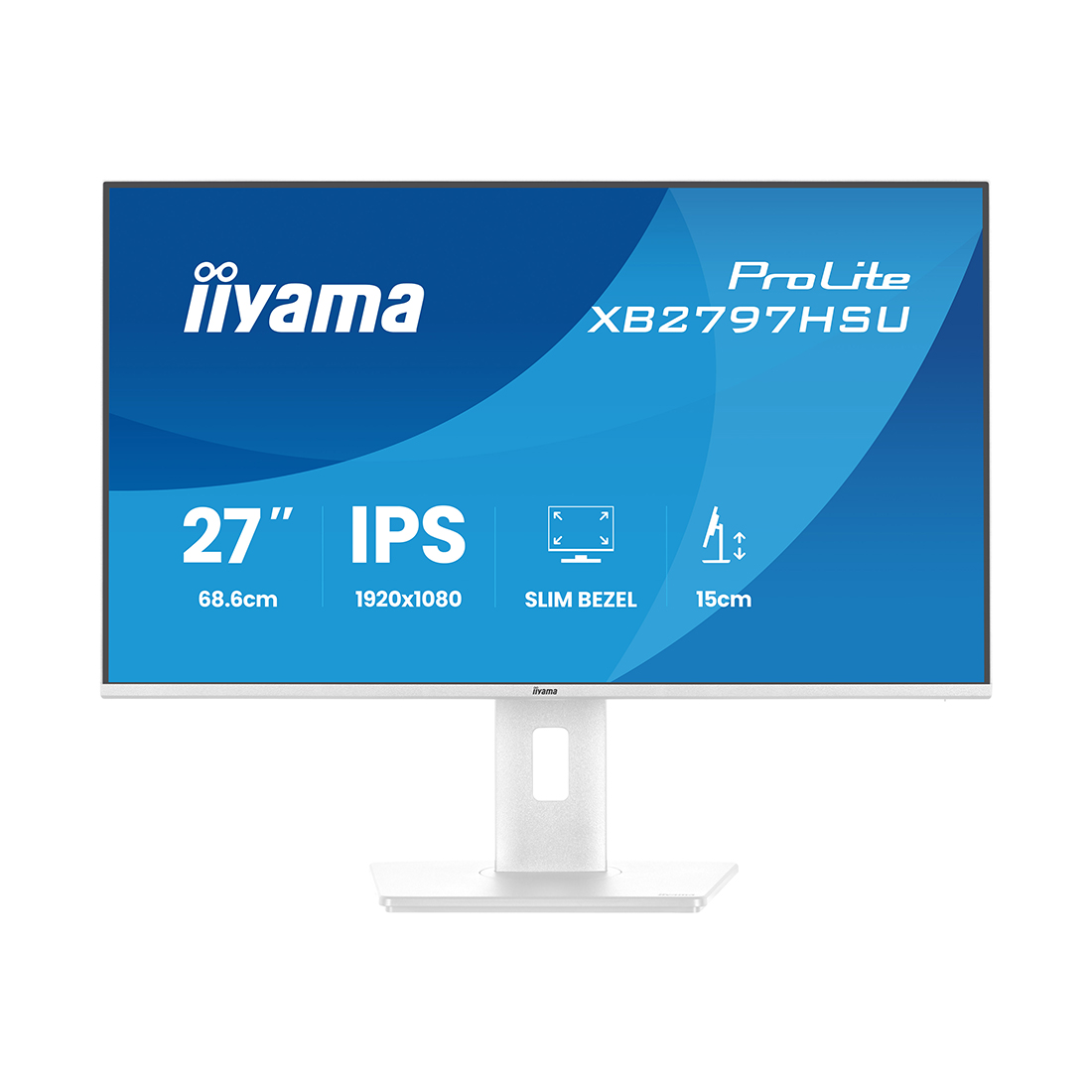 Монитор Iiyama ProLite XB2797HSU-W1 [27", IPS, 1920x1080, 120 Гц, 1 мс, HDMI x2, DisplayPort]