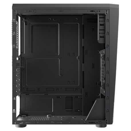Корпус Wintek Crystal D533-B TG [Midi Tower, 1 x 120 мм, Черный]