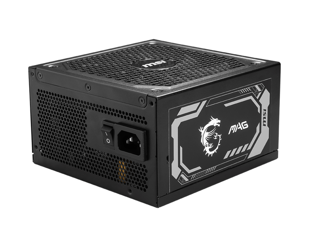 Блок питания MSI MAG A1000GL PCIE5 [1000 Вт, 80 PLUS Gold, 12x SATA, 1 x 16 pin (12VHPWR), 4 x 6+2 pin PCIe, 2x 4+4 pin CPU, ATX]