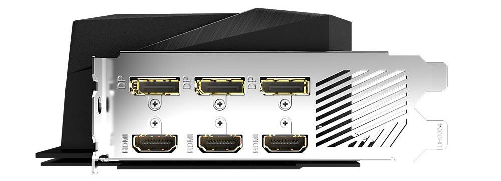 Видеокарта Gigabyte AORUS GeForce RTX 3070 MASTER (GV-N3070AORUS M-8GD) [8 ГБ, GDDR6, 256 бит