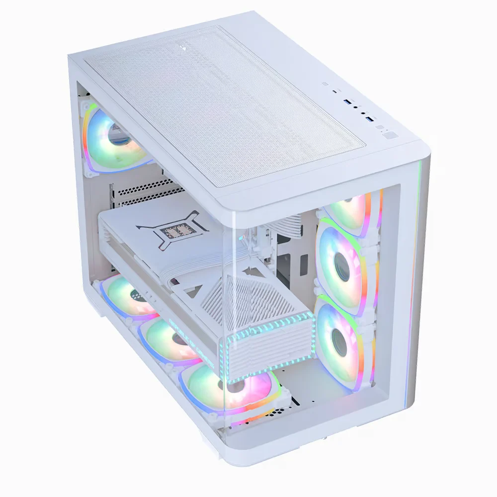 Корпус AeroCool P500C Evo (ACCM-PN03043.21) [Midi Tower, белый]