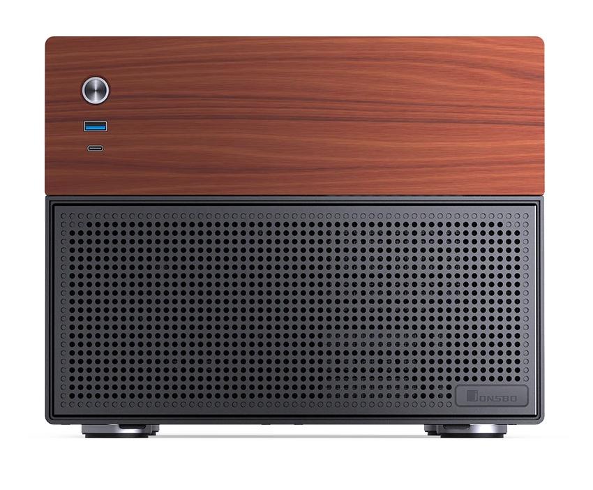 Корпус Jonsbo N4 (N4 Black) [Mini Tower, черный]