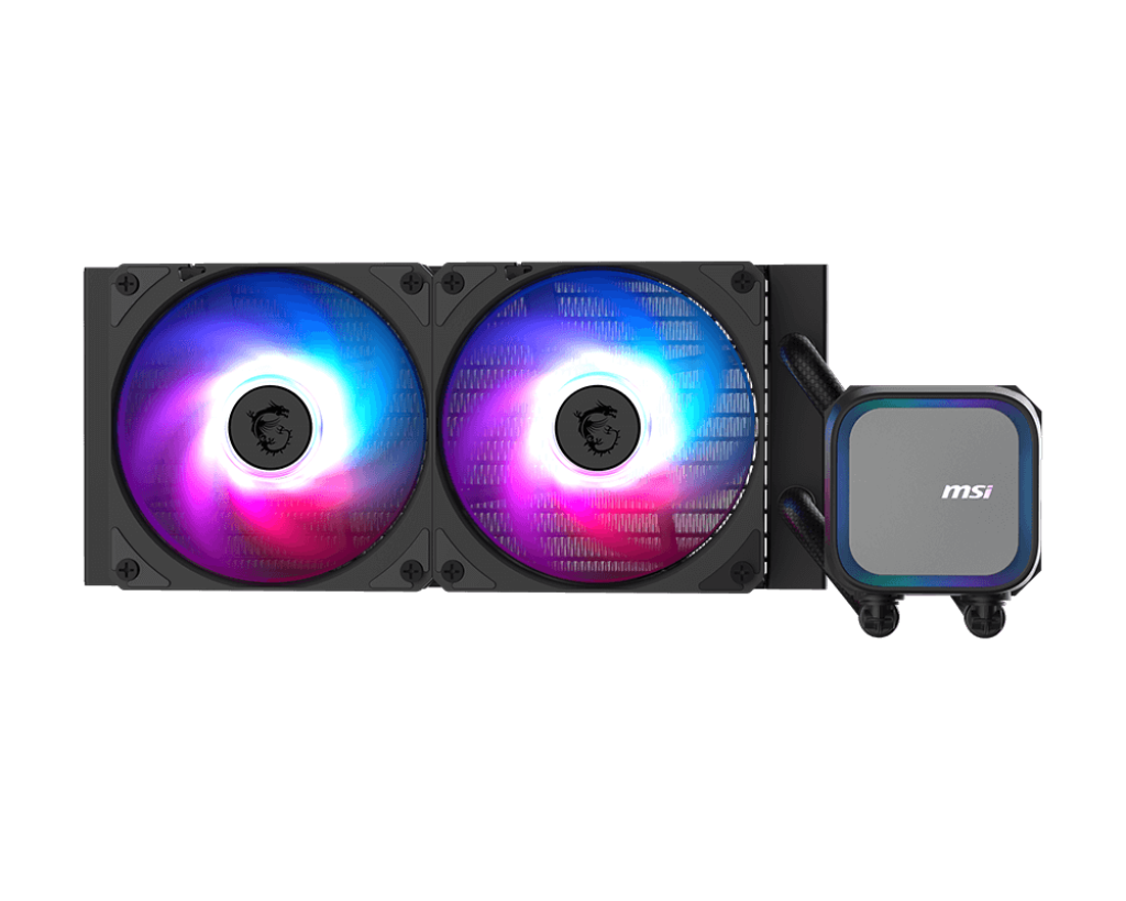 Система охлаждения MSI MAG CORELIQUID A13 240 [120 x 120 x 25 мм, 3800 об/мин, 20 дБ, 3 pin]