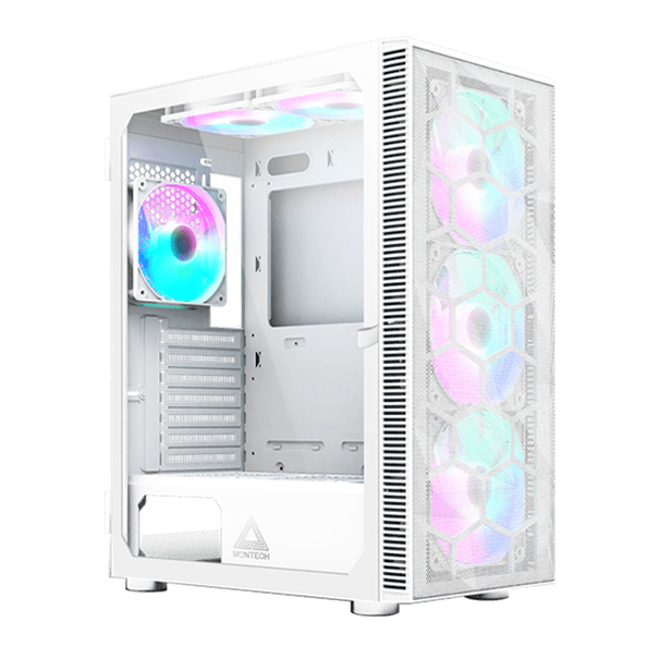 Корпус Montech X3 MESH (W) [Midi Tower, 3 × 120 мм, 3 × 140 мм, Черный]