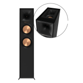 Напольный динамик Klipsch Reference R-605FA с поддержкой Dolby Atmos, Черный, Одиночный