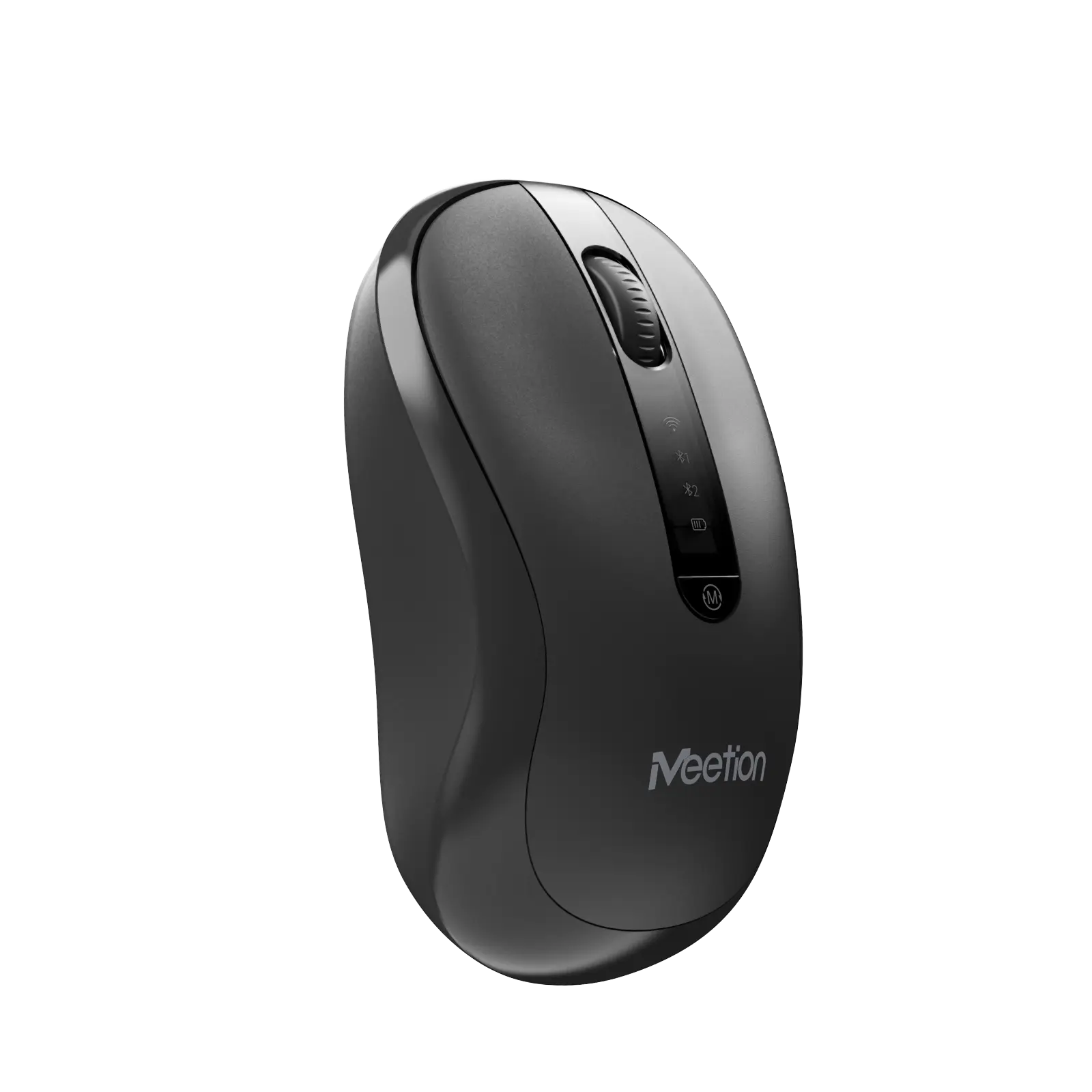 Мышь MeeTion BTM185 [беспроводная, светодиодная, 3200 DPI, 125 Гц, черная]