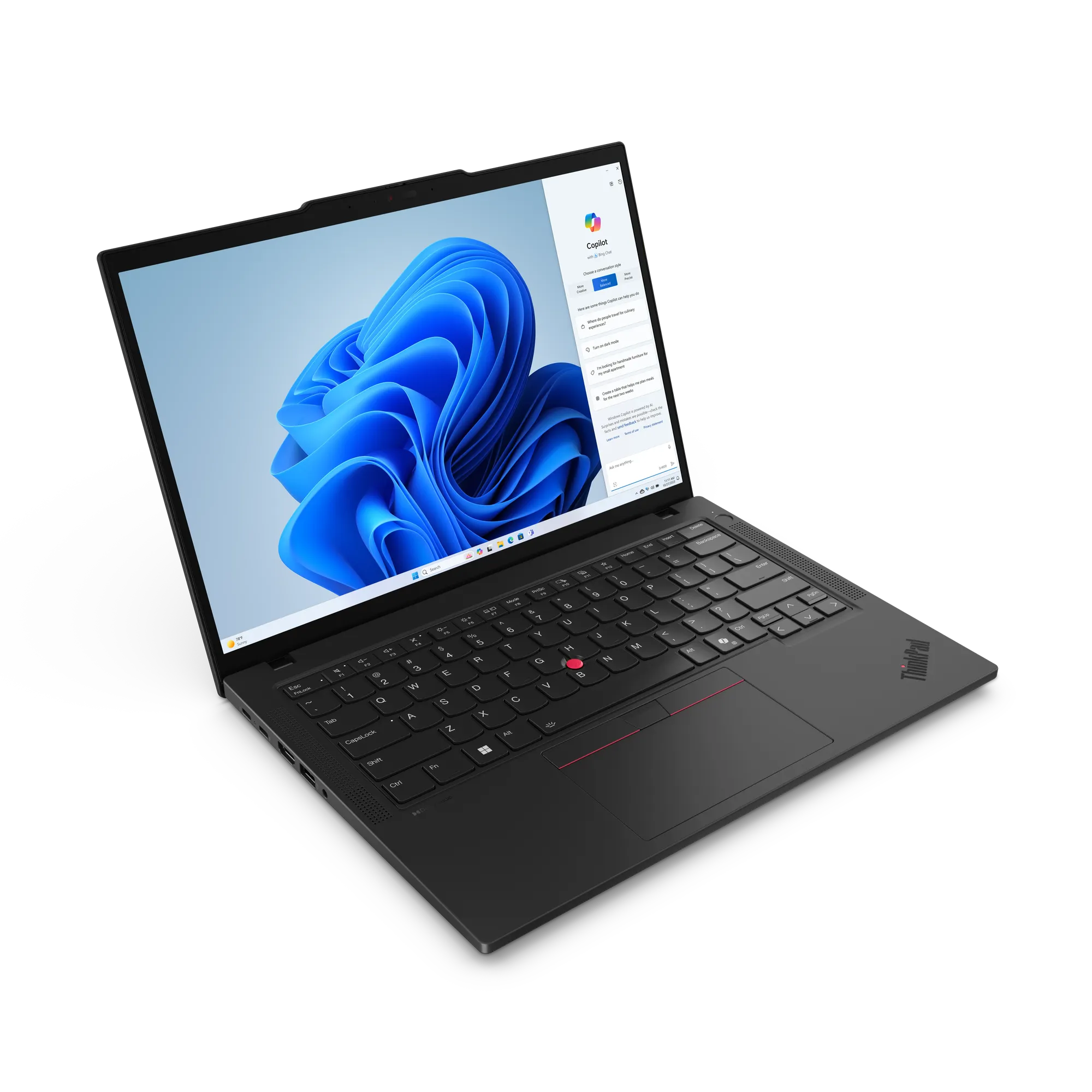 Ноутбук Lenovo ThinkPad T14 G5/Ultra 7 155U/14 1920 x 1200 Non-Touch/Win11Pro/32GB/1TB SSD/5MP RGB+IR/1YR