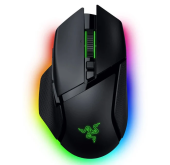 Мышь Razer Basilisk V3 Pro 35k (RZ01-05240100-R3G1) [проводная + беспроводная, светодиодная, 35000 DPI, 1000 Гц, 8000 Гц, подсветка, черная]