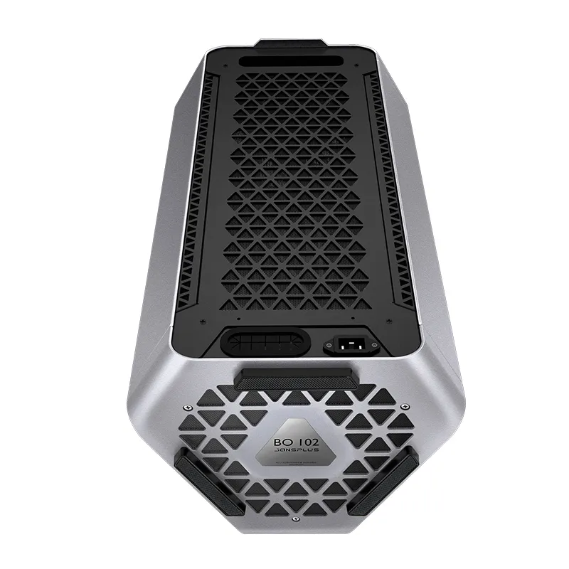 Корпус Jonsbo BO 102 Silver [SFF, 1x 200 мм, серебристый]