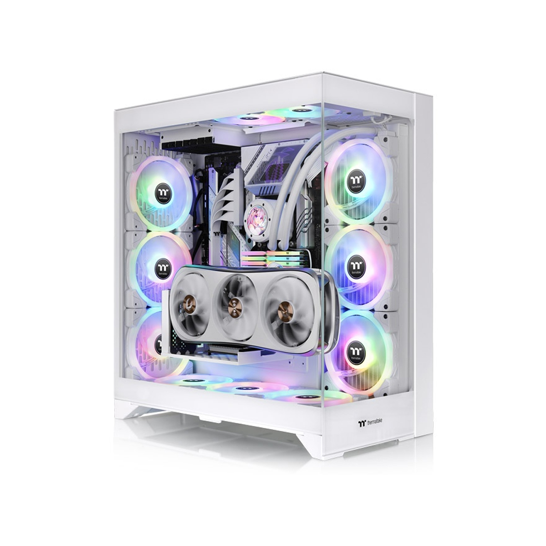 Корпус Thermaltake CTE E660 MX White (CA-1Y3-00M6WN-01) [Midi Tower, Без вентиляторов, белый]
