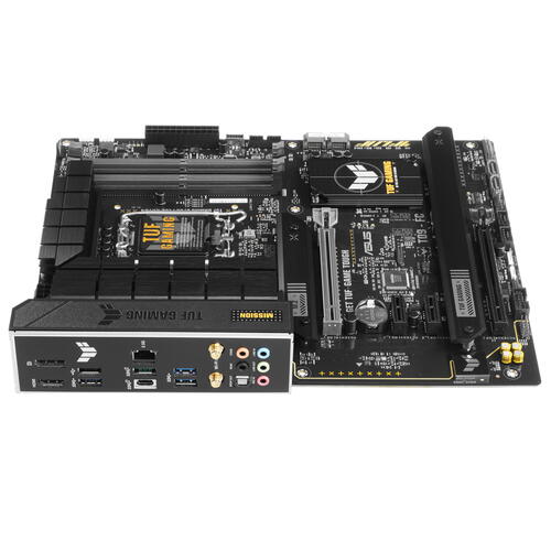 Материнская плата ASUS TUF GAMING B760-PLUS WIFI D4 [LGA 1700, Intel B760, 4xDDR 4, 3xM.2, 2xPCI-E x16, Standard-ATX]