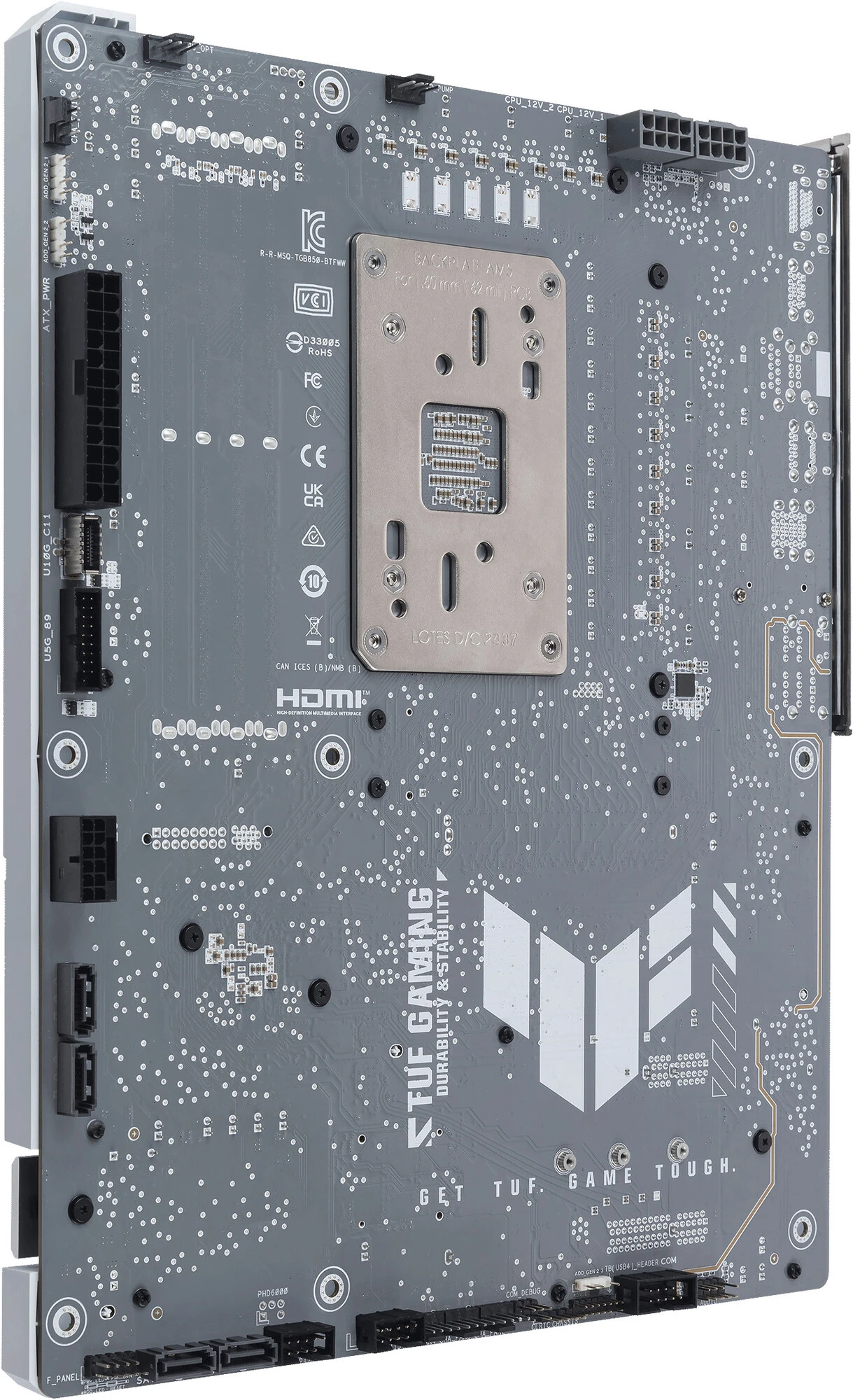 Материнская плата Asus TUF GAMING B850-BTF WIFI W [AM5, AMD B850, 4xDDR 5, 3xM.2, 2xPCI-E x16, Standard-ATX]