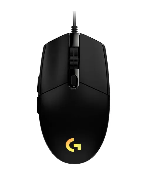 Мышь Logitech G102 (910-005808) [проводная, светодиодная, 8000 DPI, подсветка, черная]