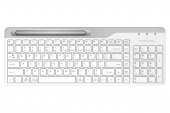 Клавиатура беспроводная A4tech FBK25 White Fstyler [мембранная, беспроводной, клавиш - 104] - купить по цене 9 900 тг. в интернет-магазине Forcecom.kz