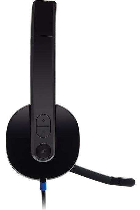 Гарнитура Logitech H540 (USB, элементы управления на наушнике, кабель 1.8м) (M/N: A-00042) 981-000480