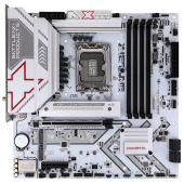 Материнская плата Colorful BATTLE-AX B860M-WHITE V20 [LGA 1851, Intel B860, 4xDDR5, 3xM.2, 1xPCI-E x16, Micro-ATX]