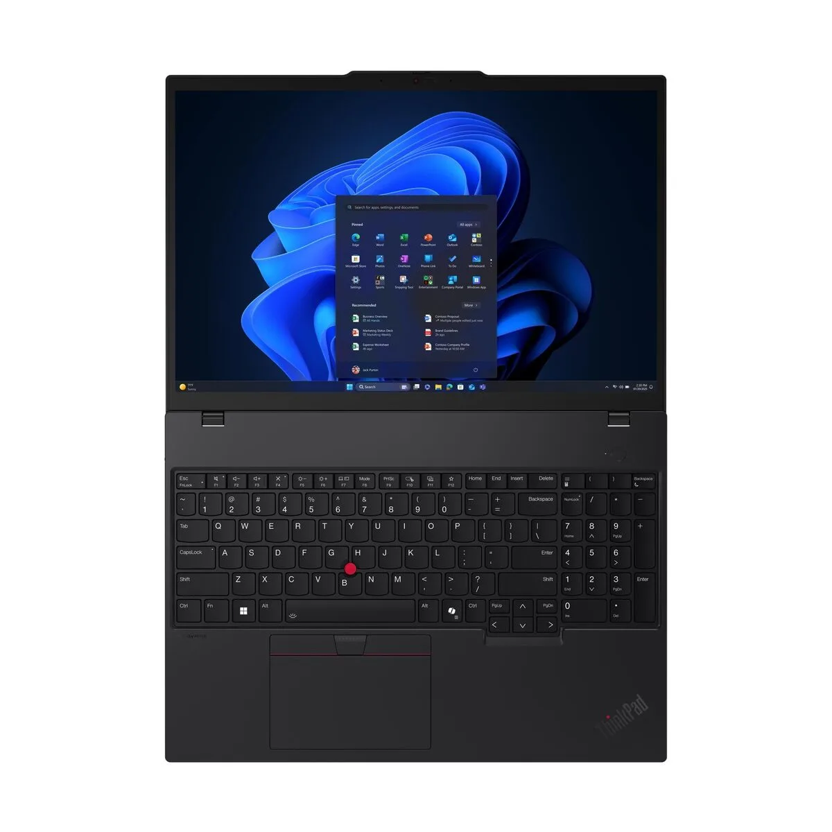 Ноутбук Lenovo Thinkpad T16 G4 (21QE0064FW) [16", Ultra 7 255U, 32 ГБ ОЗУ, 1 ТБ SSD, DOS]