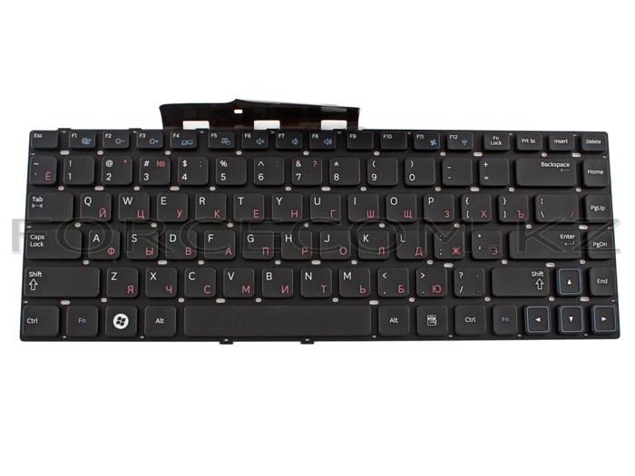 Клавиатура для ноутбука Samsung 300E4A/ 300V4A, 300 series 14", RU, черная