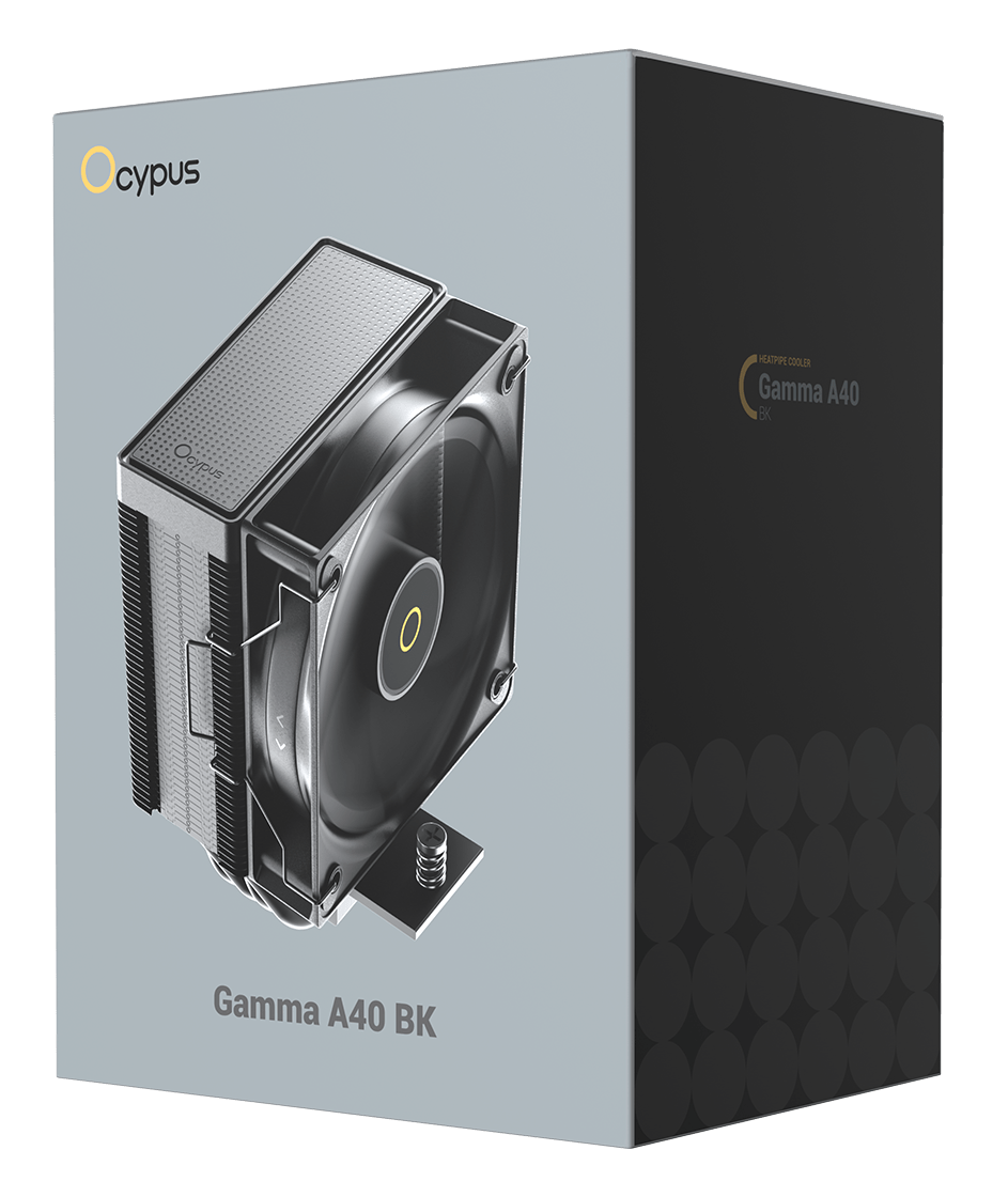 Система охлаждения Ocypus Gamma A40 BK [100 x 100 мм, 2400 об/мин, 29 дБ, 4 pin]