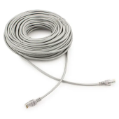 Патч-корд Cablexpert PP12-30M, серый Cable Patch cord UTP 5e-Cat 30 m