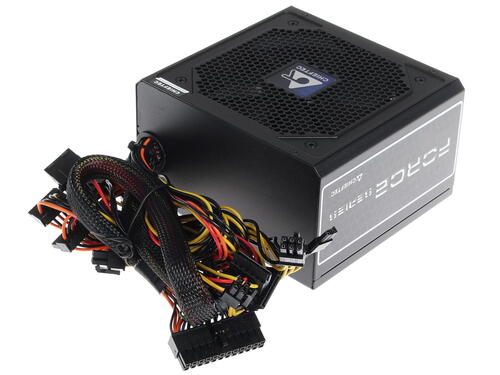 Блок питания Chieftec Force 650W [CPS-650S] [650 Вт, 80 PLUS Bronze, 6x SATA, 2x 6+2 pin PCIe, 1x 4+4 pin CPU, EPS12V]